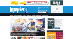 Desktop Screenshot of lapapeleria.es