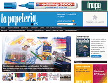 Tablet Screenshot of lapapeleria.es